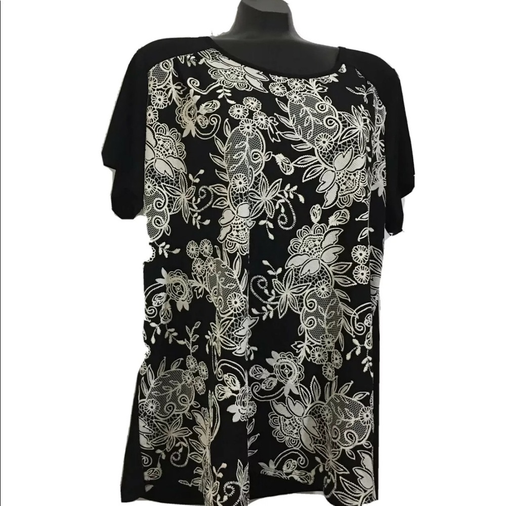 Diana Bell Woman Plus Size 2XL Short Sleeve Blouse Top